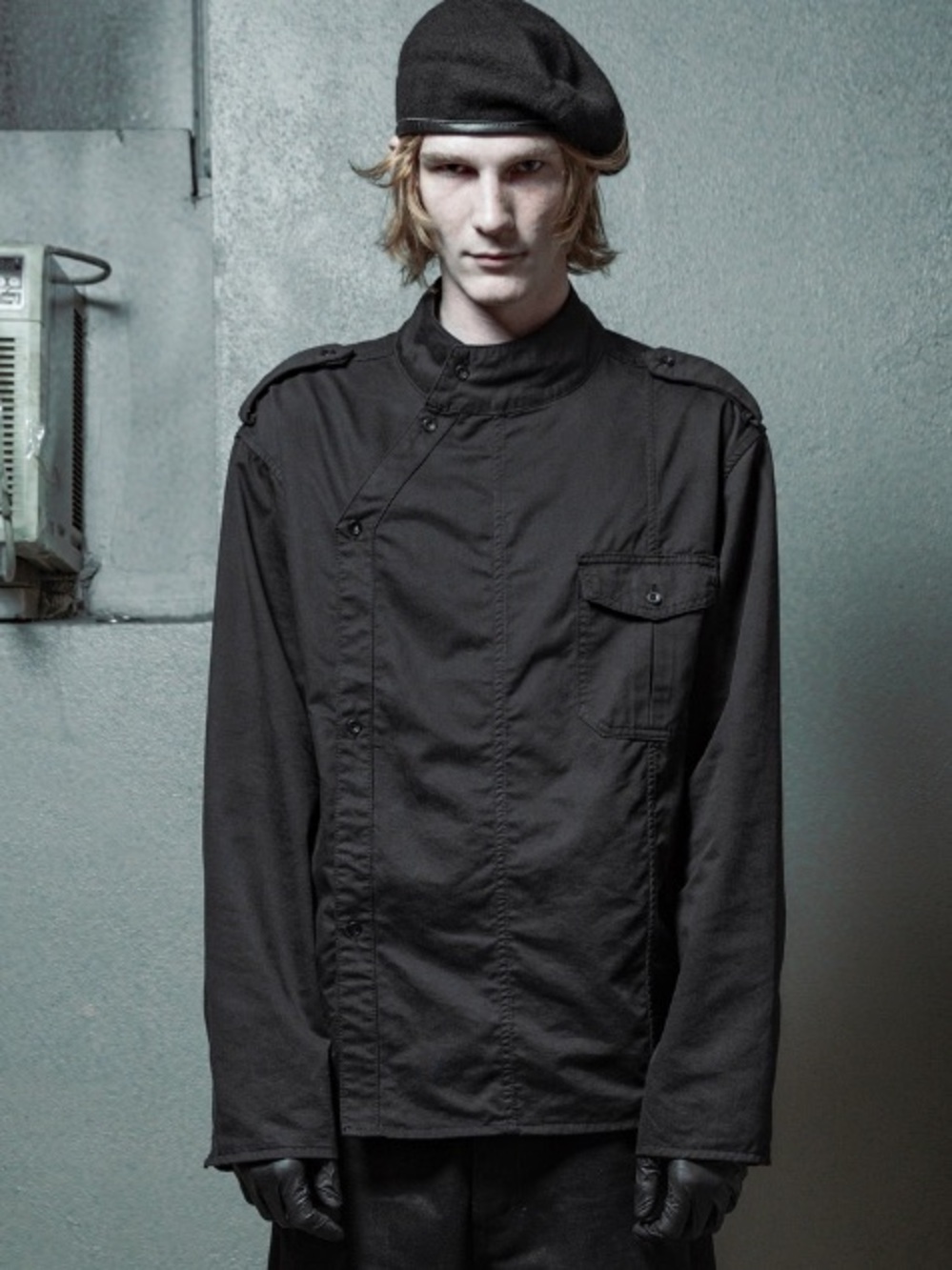 NWOT SOMAR Ocelot Shirt/Jacket Men’s XL Black Streetwear Minimalist Utility RARE